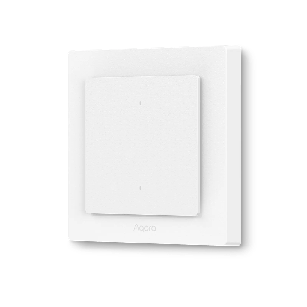 Aqara Smart Light Switch H2 (2 Buttons, 1 Channel)