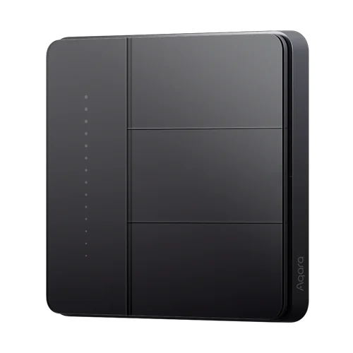 Aqara Smart Switch Z1 Pro (Triple Rocker) (Black)